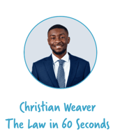 Christian Weaver The Law in 60 Seconds text