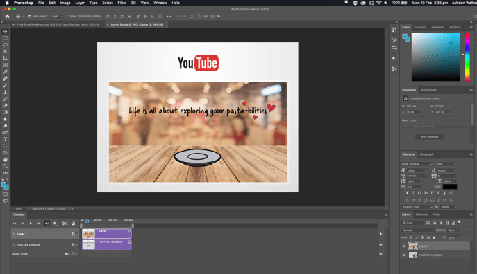 Transforming videos 101: How to create animated photo-realistic mockups  with Photoshop