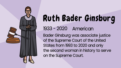 Ruth Bader Ginsburg facts new image