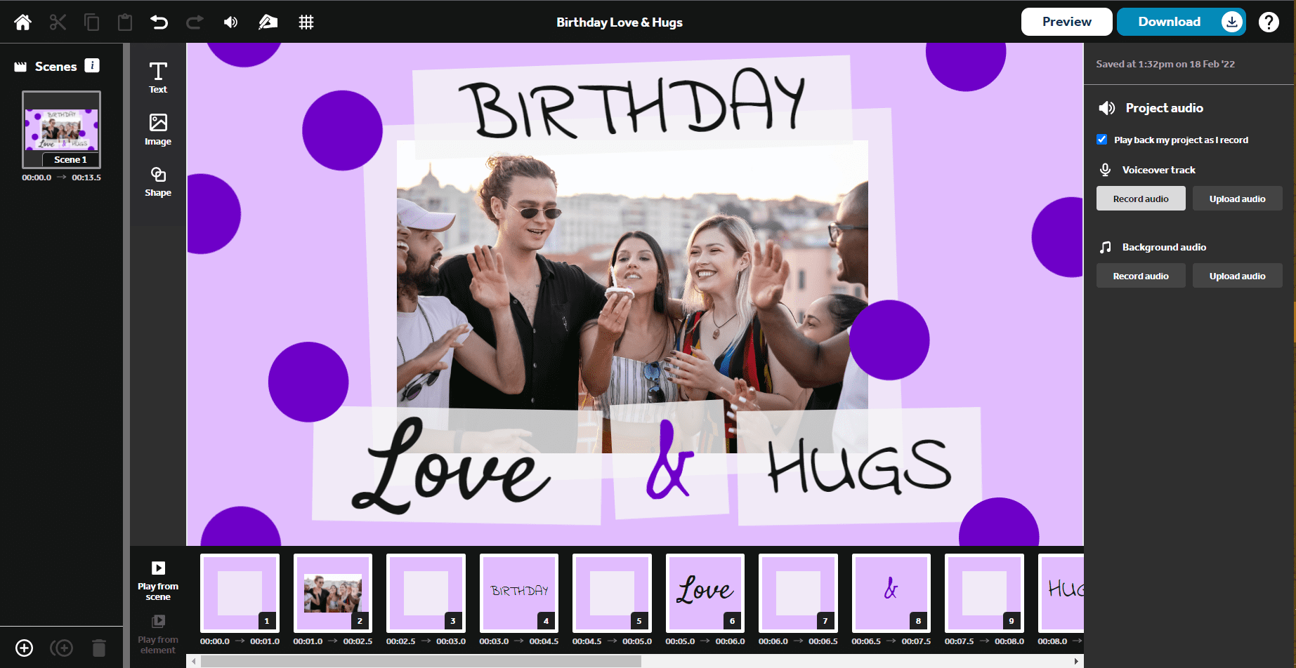 VideoScribe for browser record voiceover