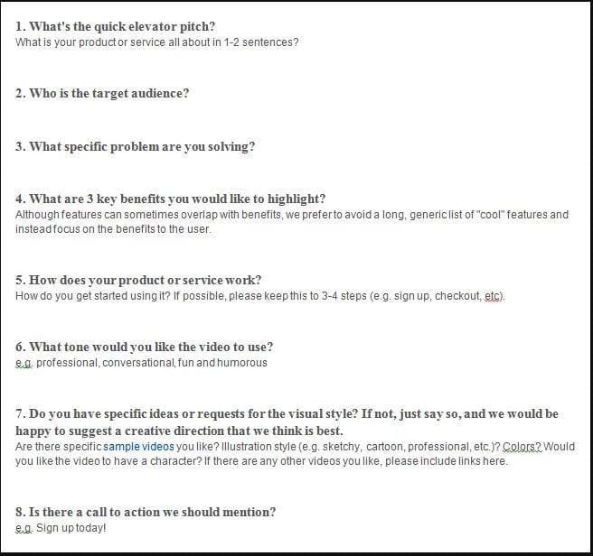 customer service video questions tips VideoScribe