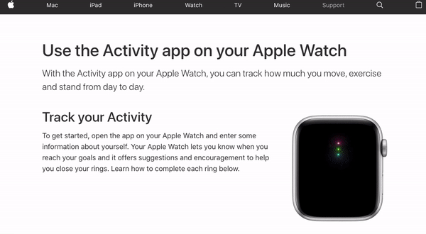 Apple watch mockup video example