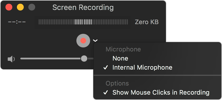 mac high sierra improve audio quality for recording with internal microphone