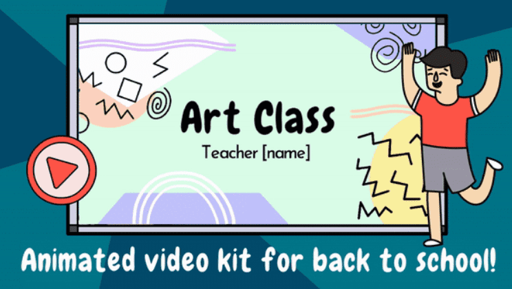 Ultimate animated video kit for back to school