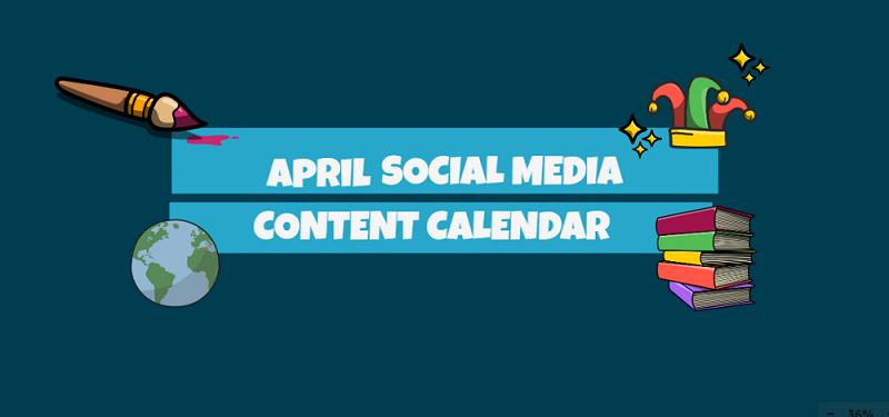 The Ultimate April Social Media Content Calendar