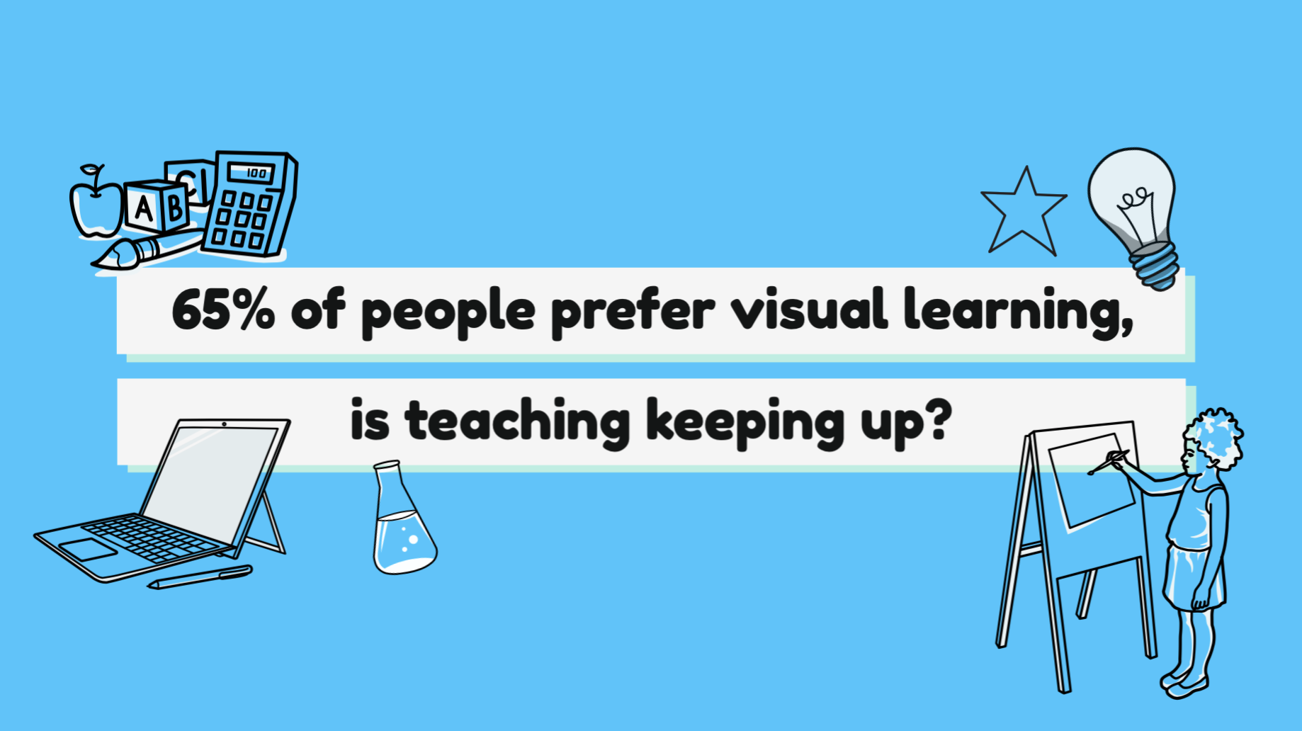 65% of People Prefer Visual Learning, Is Teaching Keeping Up?