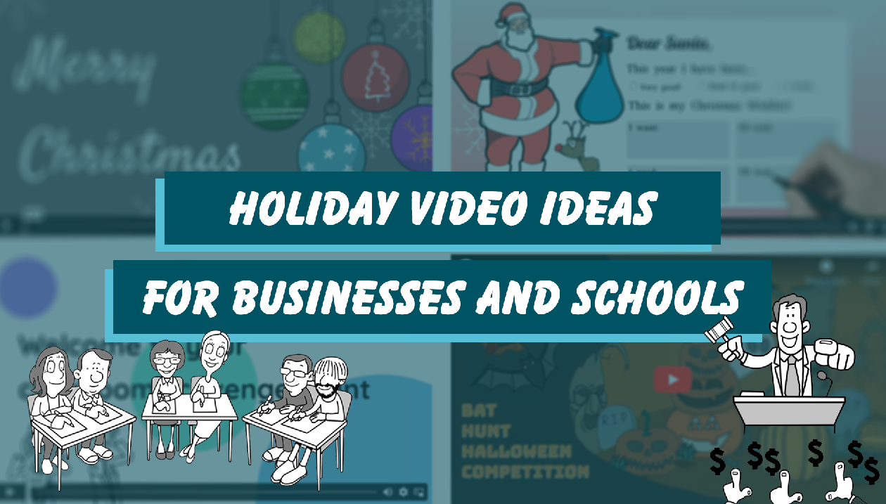 Holiday video ideas for businesses and schools