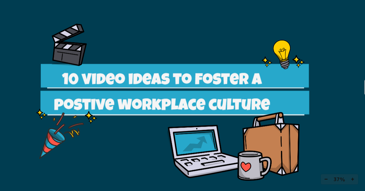 10 engaging video ideas to transform your workplace culture