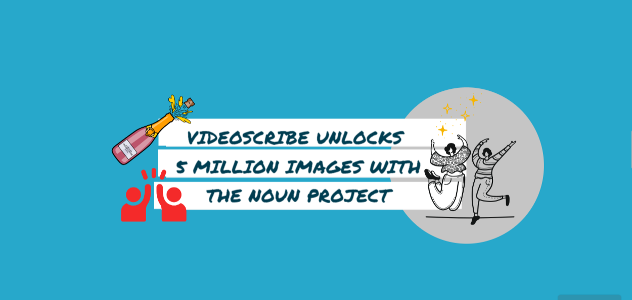 Now more than 5 million images in VideoScribe thanks to our partnership with Noun Project