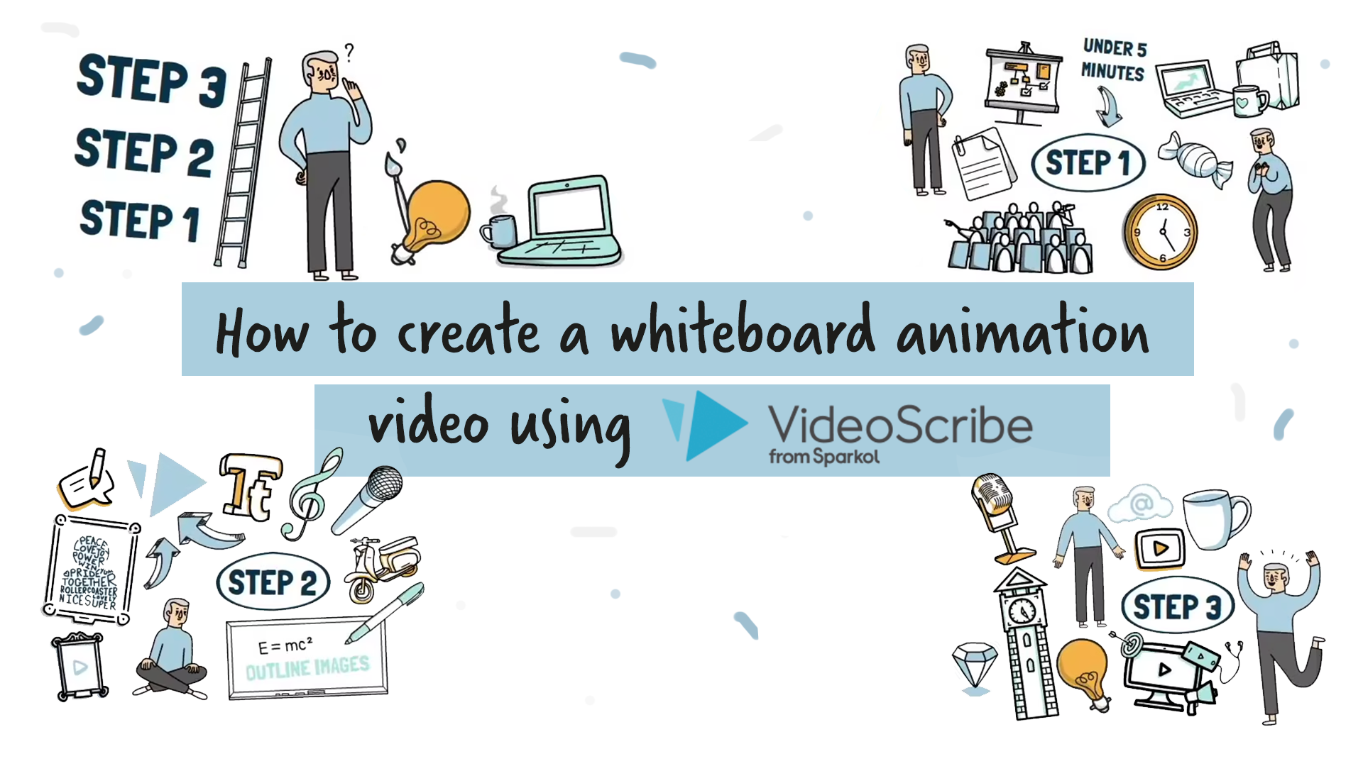 How to create a whiteboard animation video with VideoScribe