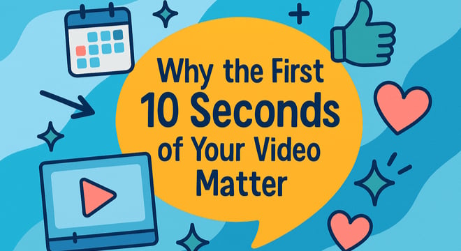 Why the First 10 Seconds of Your Video Matter (And How to Nail Them)
