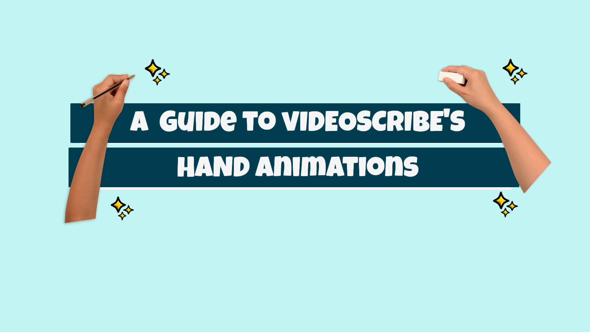 A Guide to VideoScribe's Hand Animations