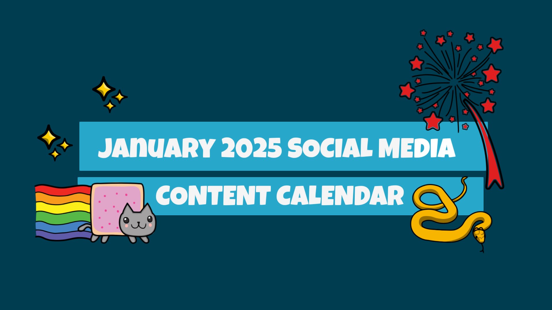 The Ultimate January 2025 Social Media Content Calendar